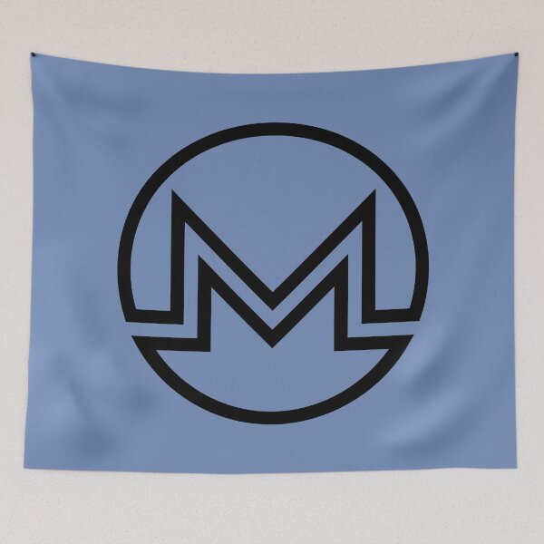 Item preview, Black Monero Line Design designed and sold by AeroAstro.