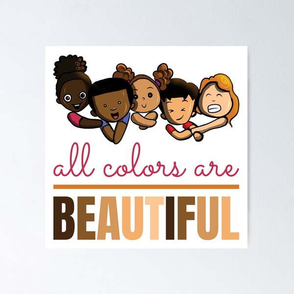 Item preview, All Colors Are Beautiful - Zero Discrimination Day designed and sold by P2CPOD.
