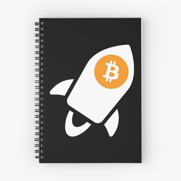 Item preview, White Bitcoin Rocket designed and sold by AeroAstro.