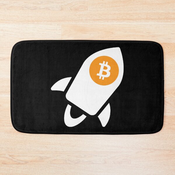 Item preview, White Bitcoin Rocket designed and sold by AeroAstro.