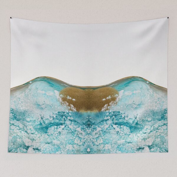 Item preview, Fluid abstraction, Ocean, sea, Resin art designed and sold by Bazarovaart.