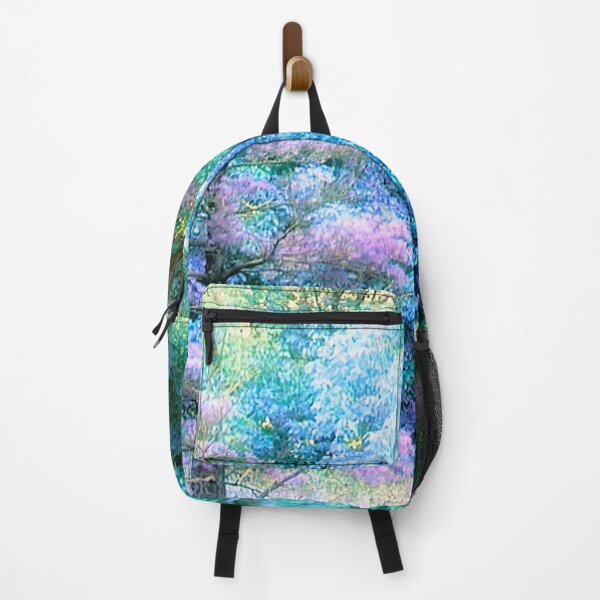 Item preview, Fantasy Enchanted Pastel Forest Pink Blue Green Violet designed and sold by JariHawk.