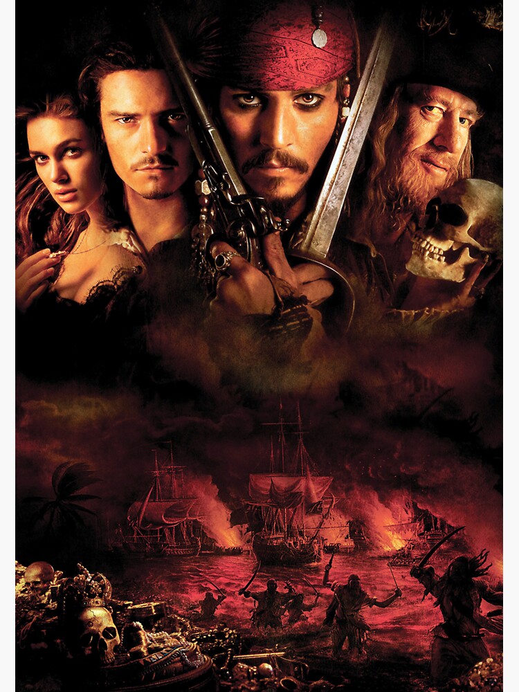 Pirates of the Caribbean the Curse of the Black Pearl Magnet 