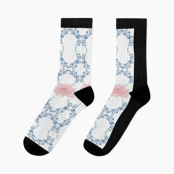 Item preview, BOHO WHITE LOTUS PATTERN designed and sold by g v.