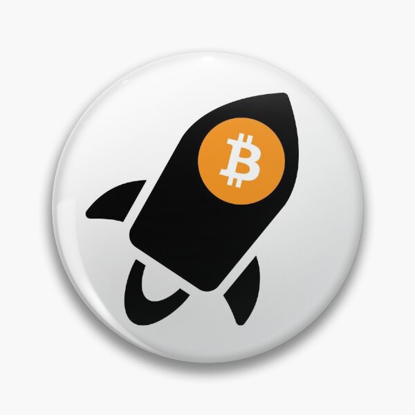 Item preview, Black Bitcoin Rocket designed and sold by AeroAstro.