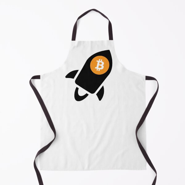 Item preview, Black Bitcoin Rocket designed and sold by AeroAstro.