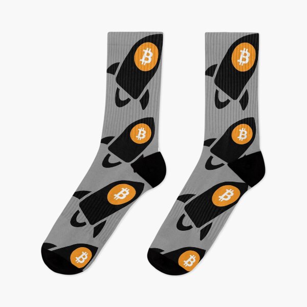 Item preview, Black Bitcoin Rocket designed and sold by AeroAstro.