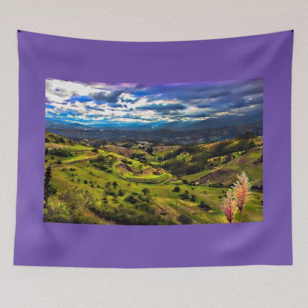 Item preview, View and Inca/Canari Ruins On Cojitambo IV designed and sold by alabca.