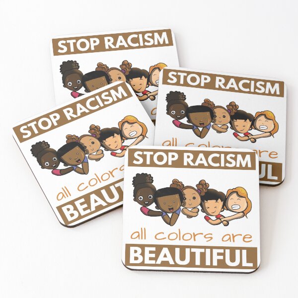 Item preview, Stop Racism - All Colors Are Beautiful - Zero Discrimination Day designed and sold by P2CPOD.