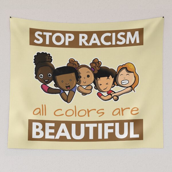 Item preview, Stop Racism - All Colors Are Beautiful - Zero Discrimination Day designed and sold by P2CPOD.