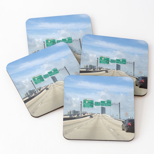 Item preview, I-95 - Miami Florida USA - Study II  designed and sold by BritishYank.