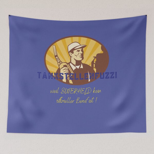 Item preview, Gas station whirlpool "superheroes with pump nozzles" designed and sold by Nickibeutel.