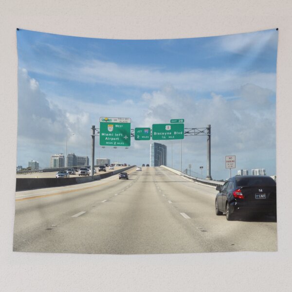 Item preview, I-95 - Miami Florida USA - Study II  designed and sold by BritishYank.