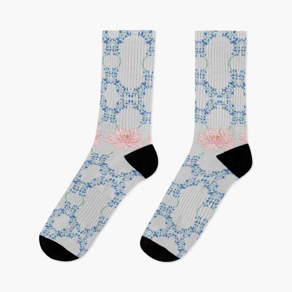 Item preview, BOHO GREY LOTUS PATTERN designed and sold by g v.