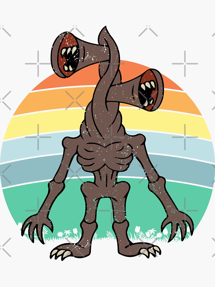 Siren Head Horror stic | Sticker