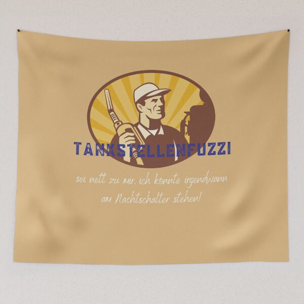 Item preview, Gas station fuzzy at the night counter designed and sold by Nickibeutel.