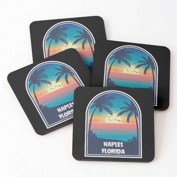 Item preview, Naples Florida Vintage Retro 80s designed and sold by kalpanik_Rehana_Begum.