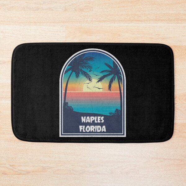 Item preview, Naples Florida Vintage Retro 80s designed and sold by kalpanik_Rehana_Begum.