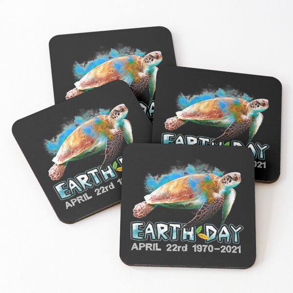 Item preview, Earth Day April 22rd 1970 - 2021 Turtle designed and sold by kenzo2093.