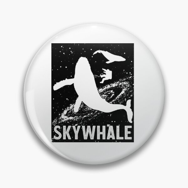 Item preview, Skywhale | Whale Swimming In Space designed and sold by GravitiTees.