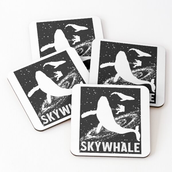 Item preview, Skywhale | Whale Swimming In Space designed and sold by GravitiTees.