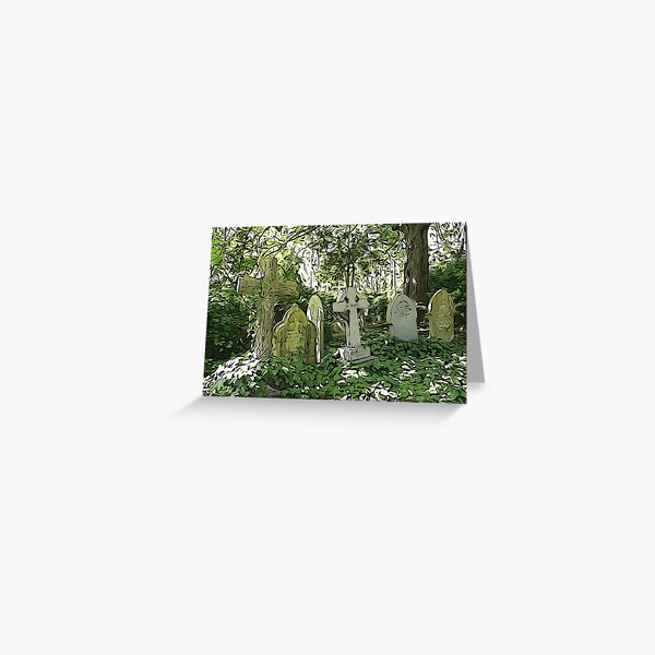 Item preview, Highgate Cemetery London designed and sold by frogs123.