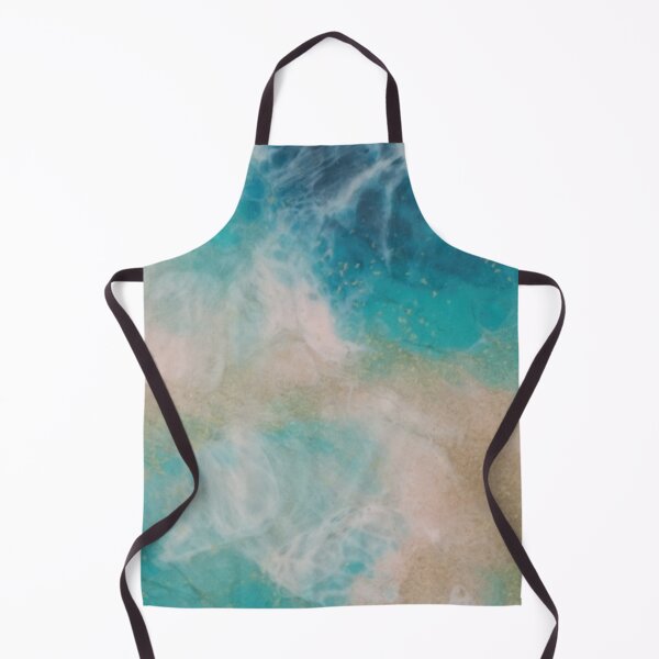 Item preview, Turquoise and Pink Sea Abstract designed and sold by Missmarbled.