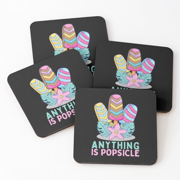 Item preview, Anything Is Popsicle Funny Ice Cream Pun designed and sold by curledup-cat.
