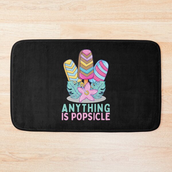Item preview, Anything Is Popsicle Funny Ice Cream Pun designed and sold by curledup-cat.