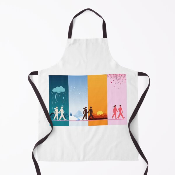 Item preview, A couple walking through seasons designed and sold by preeyavis.