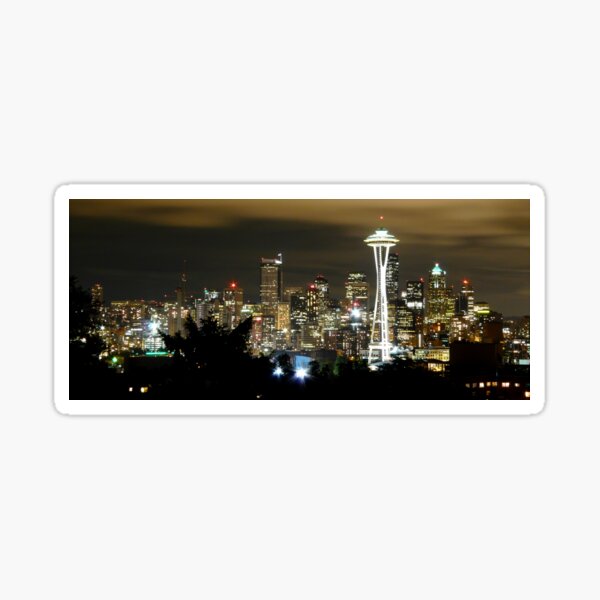 Item preview, Seattle Skyline designed and sold by TheDorkKnight.