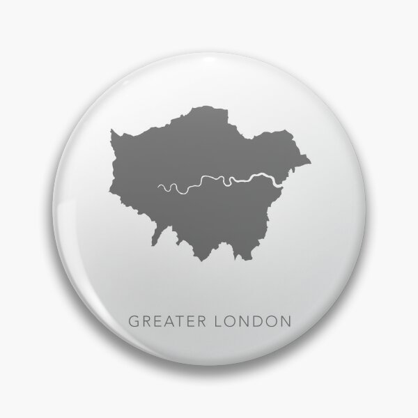 Item preview, Map of Greater London UK designed and sold by By-Danni-Marie.