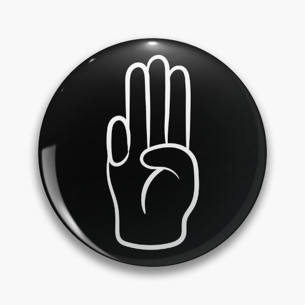 Item preview, 3 finger salute designed and sold by Craftaholic.