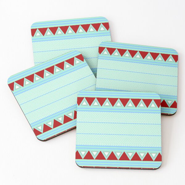 Item preview, Colorful Geometrical pattern || Triangular Design designed and sold by g v.