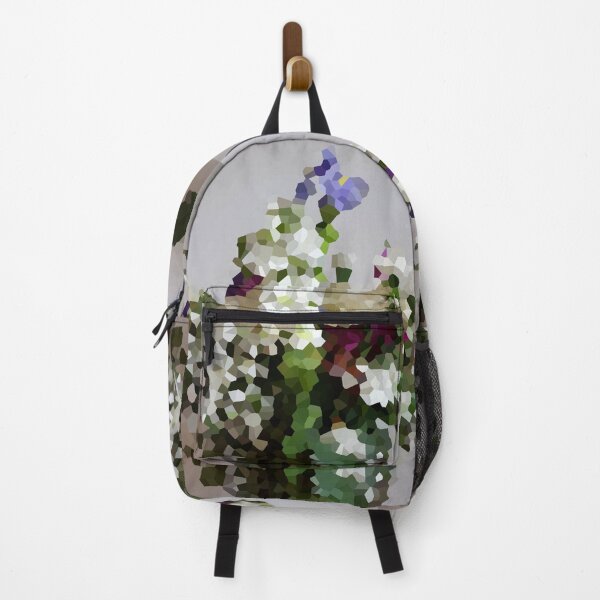 Item preview, Pixelated - Flowers and Iris in a vase designed and sold by ellenhenry.