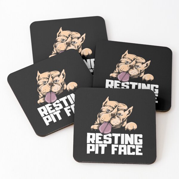 Item preview, Resting Pitface Funny Pitbull Terrier Trainer designed and sold by BornDesign.