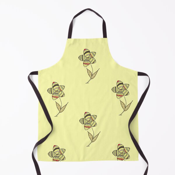 Item preview, Yellow spring flowers doodle designed and sold by AmCstudio.