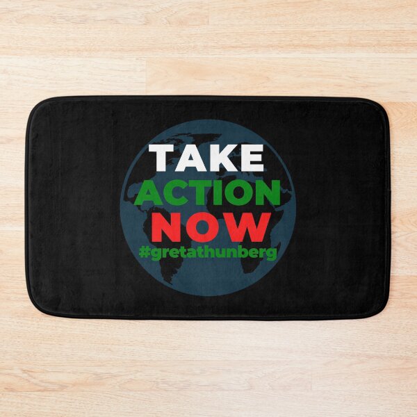 Item preview, Take Action Now Greta Thunberg Earth Shirt Save Our Planet Climate Change Shirt SOS Help Climate Strike Shirt Nature Future Natural Environment Cute Funny Gift Idea designed and sold by EpsilonEridani.