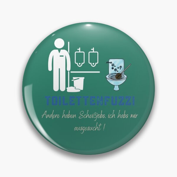 Artikelvorschau, Toiletten-Fuzzi kein Scheiß-Job entworfen und verkauft von Nickibeutel.