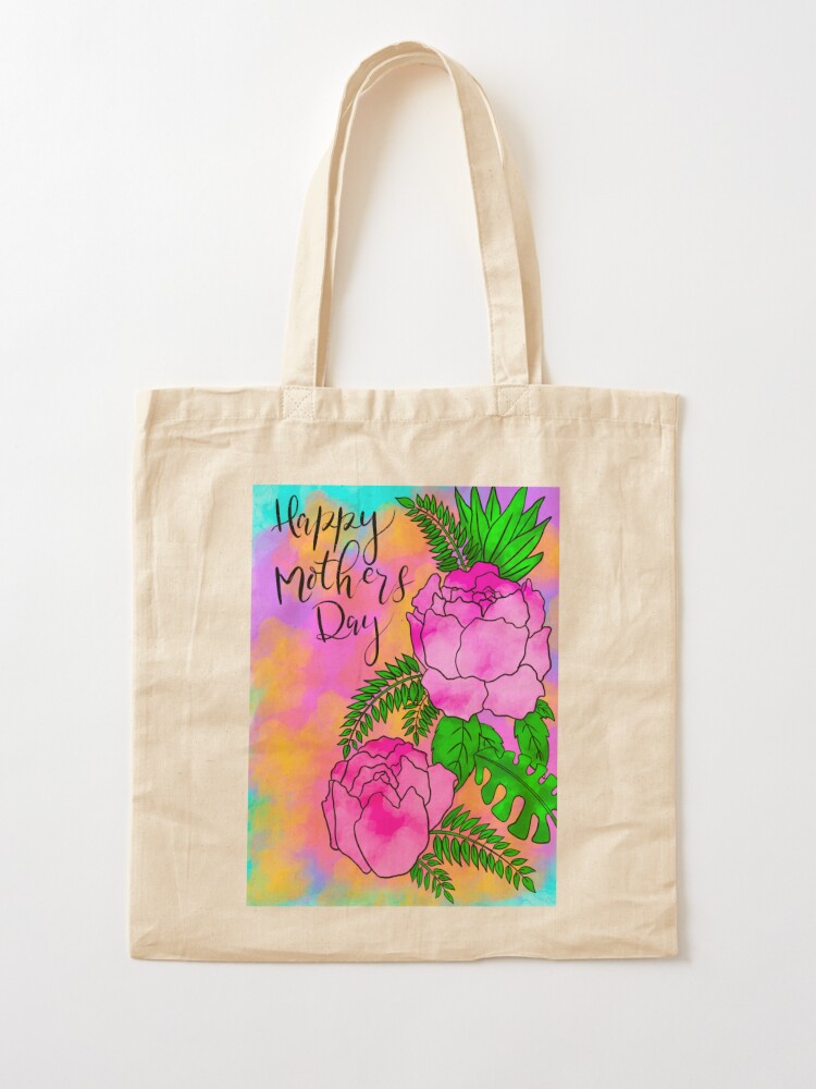 Mothers Day Flowers Tote Bag