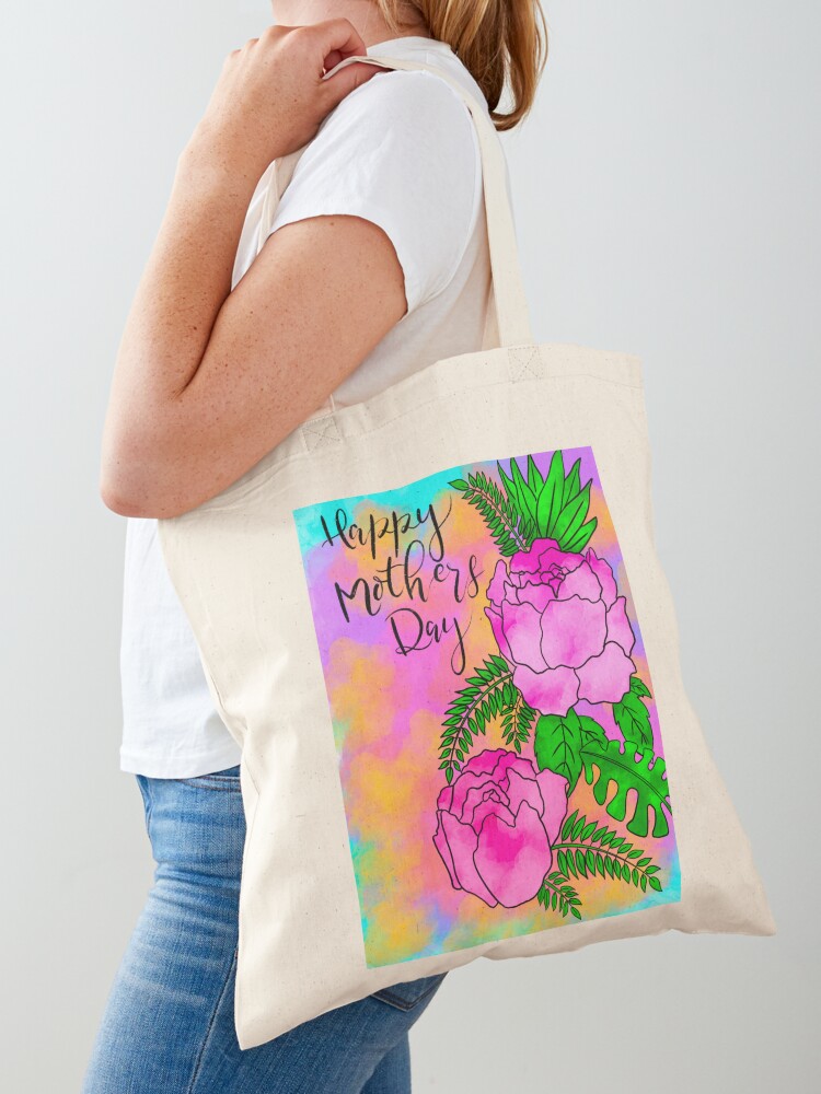 Mothers Day Flowers Tote Bag