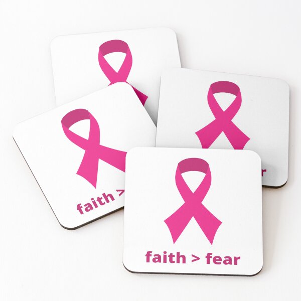 Item preview, Faith fear - Breast Cancer Awareness designed and sold by FightCancer.