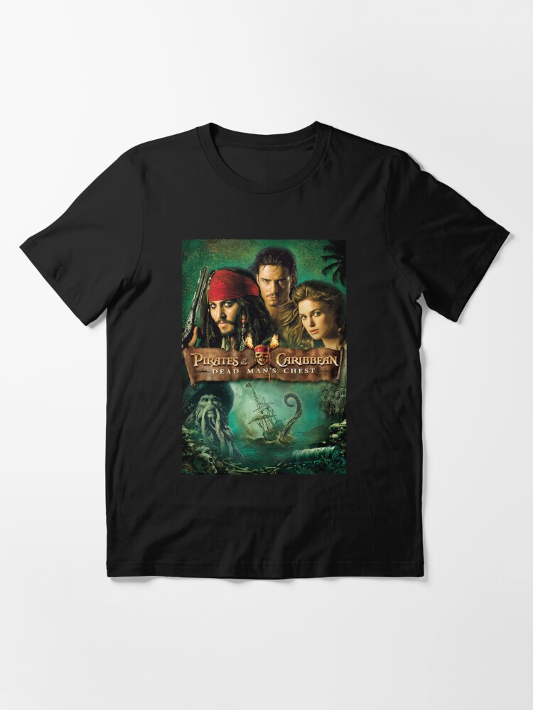 Pirates of the Caribbean Dead mans chest  Active T-Shirt for Sale