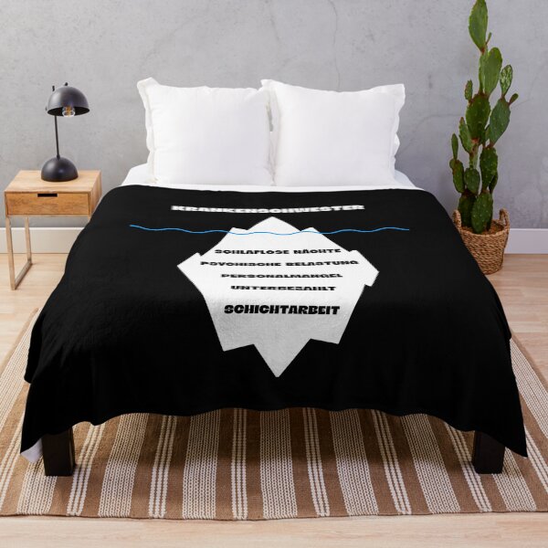 Artikelvorschau, Krankenschwester Pflegekraft Eisberg Pflege entworfen und verkauft von DMA-Designs.