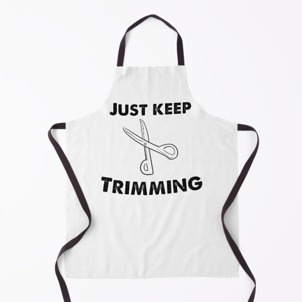 Item preview, just keep trimming, hairstylist gift, funny designed and sold by blkstore.