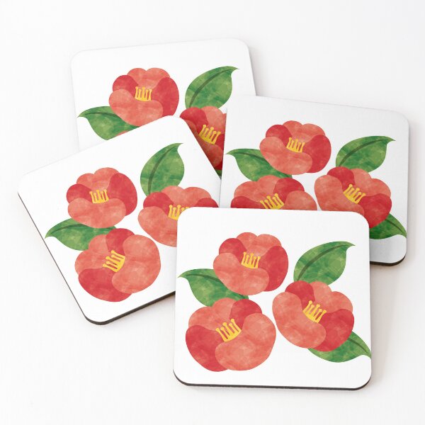 Item preview, ˶ ✿ ˶ Camellia flower ˶ ✿ ˶ designed and sold by MYOMYO.