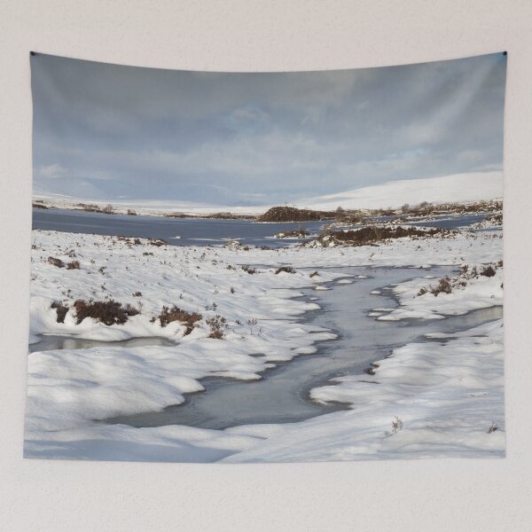 Item preview, A snowy Rannoch Moor designed and sold by heidipics.