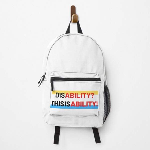 Item preview, Disability? Never! This is Ability! designed and sold by Justiny97.