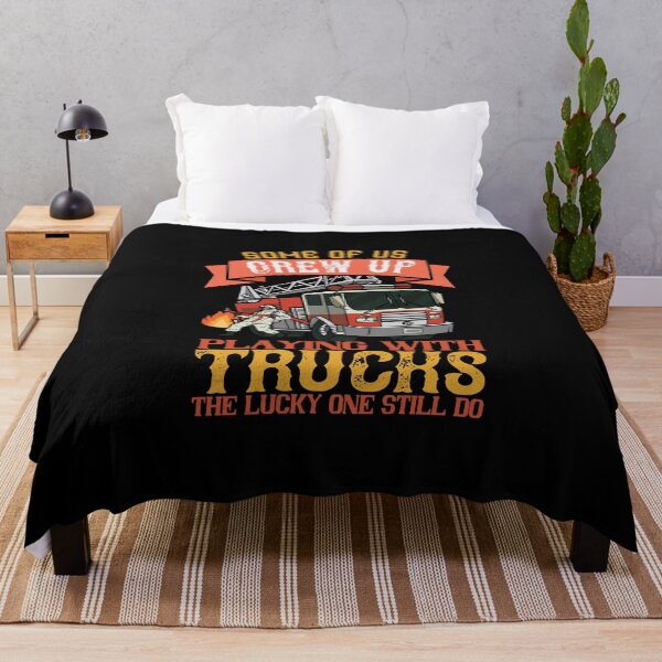 Item preview, Fire truck fireman fire department sayings designed and sold by titanosdesign.
