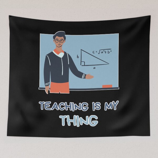 Item preview, Teaching Is My Thing Math Male designed and sold by Finn1385.